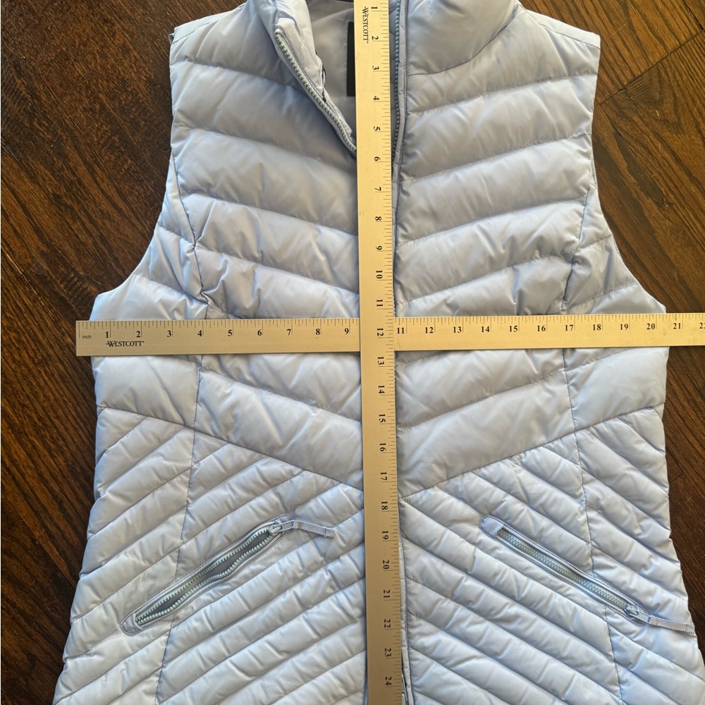 Talbots Sky Blue Quilted Vest NWOT‼️ - Picture 8 of 8